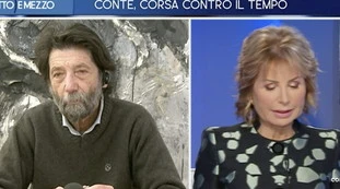 Otto e Mezzo, Massimo Cacciari: “Elezioni? Non vince il centrodestra”, la soffiata sui sondaggi