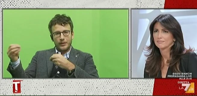 Diego Fusaro, squallore senza precedenti: spettatori allibiti, come è andato in onda su La7