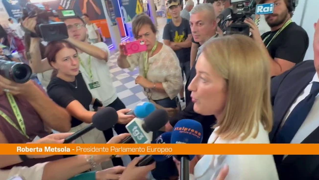 Ue, Metsola "Mettere le persone al centro e dare speranza ai nostri giovani"