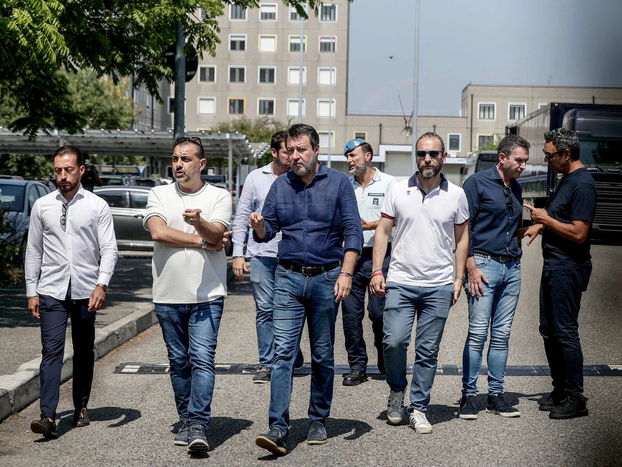 Matteo Salvini incontra Roggero in carcere: "Sarei orgoglioso di candidarlo con la Lega"