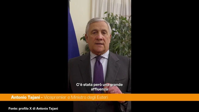 Referendum, Tajani "Risultato negativo ma lavoro per cambiare l'Italia continua"