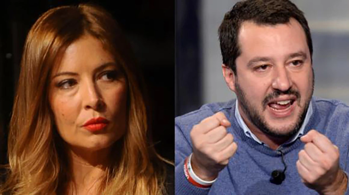 Matteo Salvini e la bambina sul palco: così inchioda Selvaggia Lucarelli