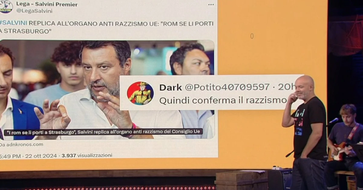 Propaganda Live, Zoro insulta Salvini: &quot;Il più vergognoso di tutti&quot;