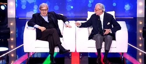 Vittorio Feltri e Sgarbi a Live-Non è la D'Urso? Ascolti da record: dove è volata Barbara D'Urso