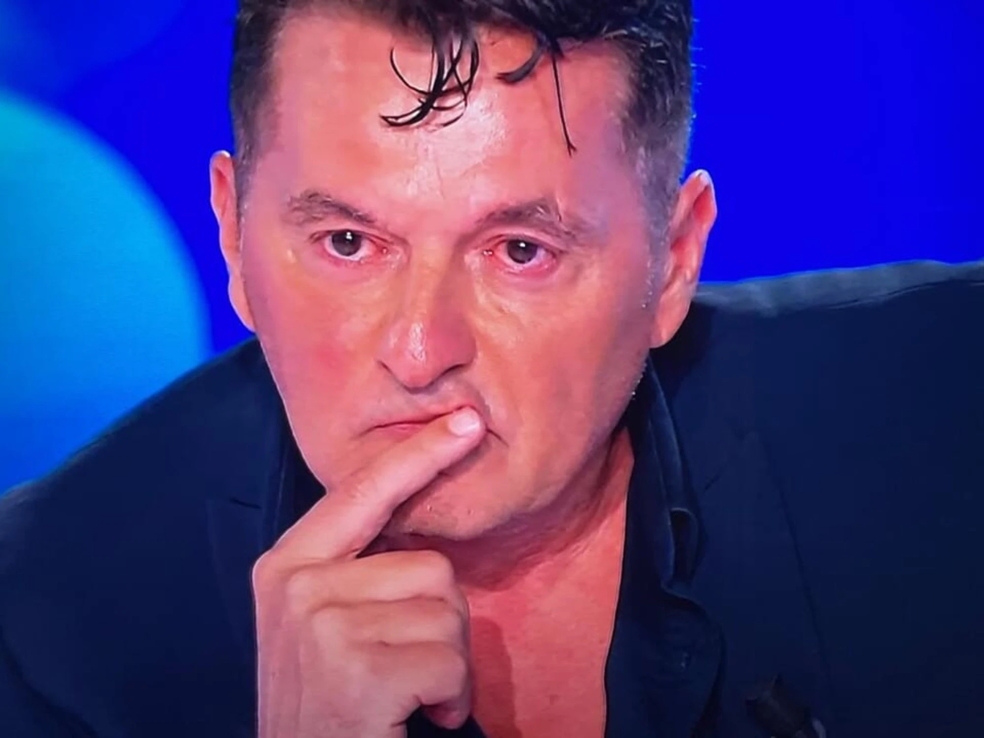 Domenica In, "scusa Mara...": il crollo di Teo Mammucari