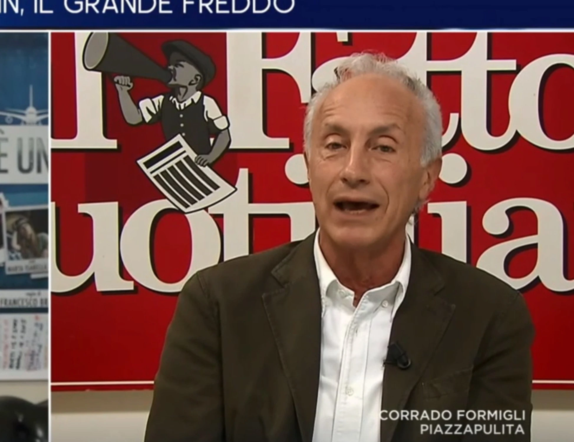 Travaglio e Severgnini, maxi-rissa russa dalla Gruber