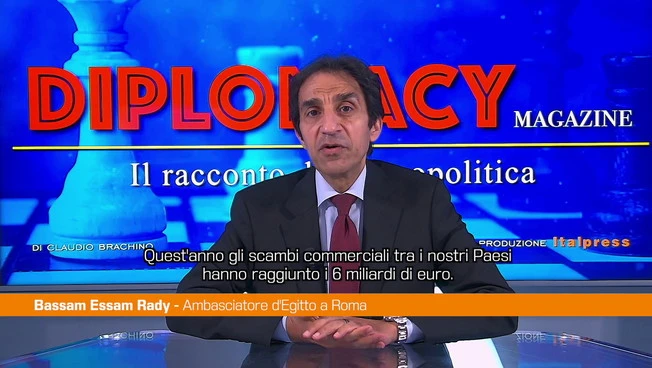 Ambasciatore Rady "Cooperazione economica Italia-Egitto è ricca di opportunità"