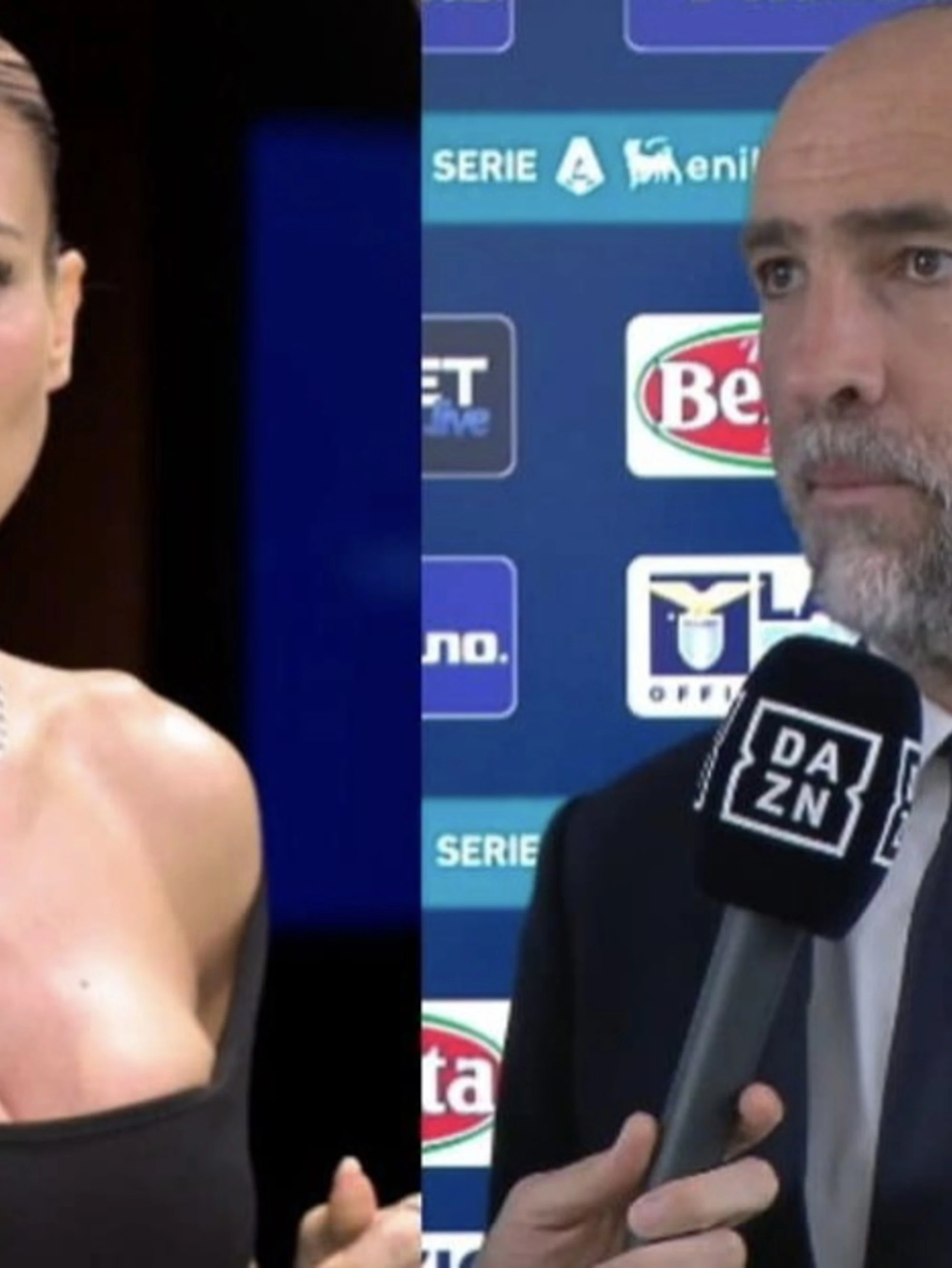 Lazio-Juventus, Tudor si infuria con la Leotta: "Si sente sicuro?"