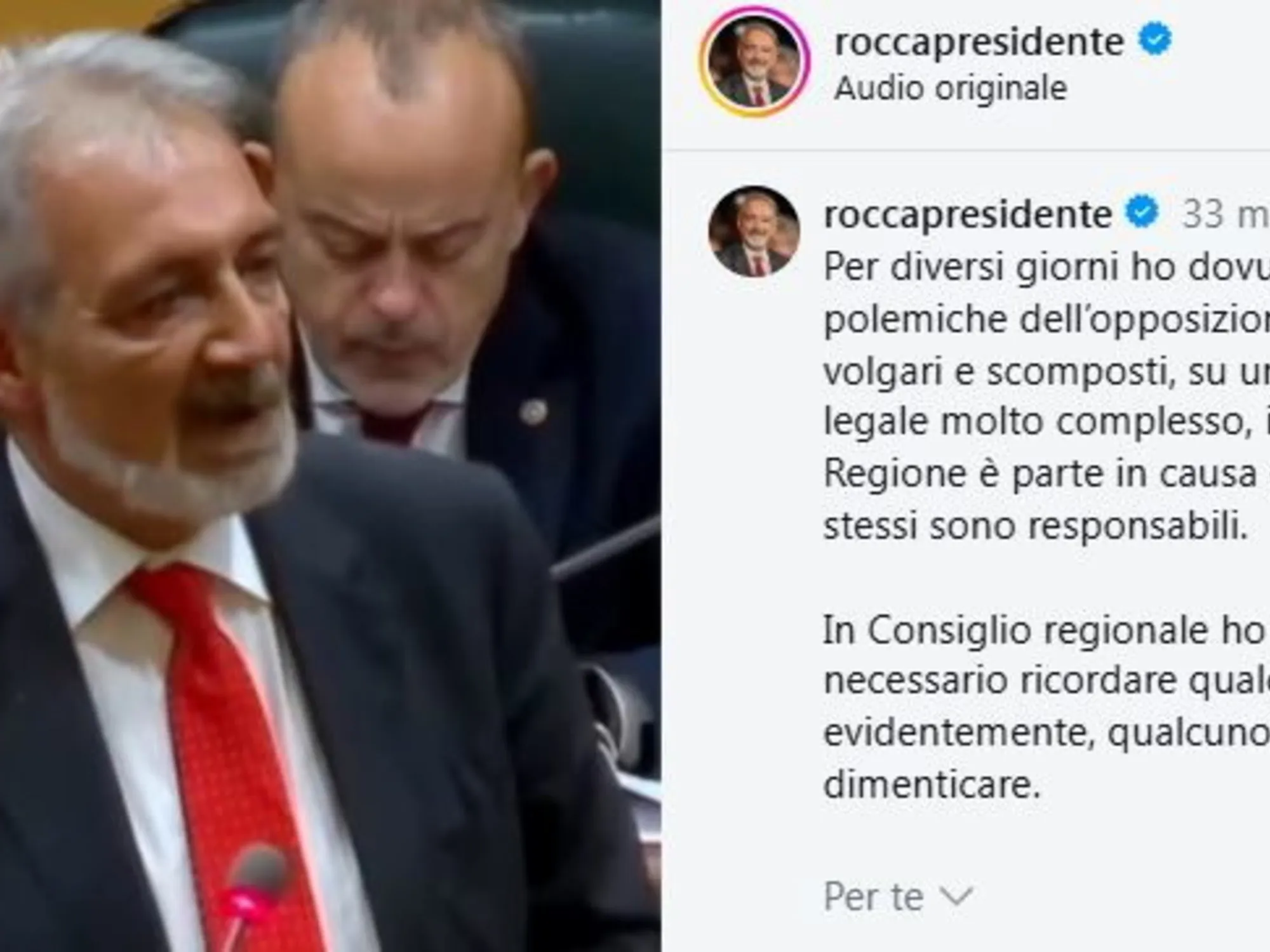 Leggi l'articolo: Lo schiaffone di Rocca alla sinistra: "Ecco perché siete in crisi di nervi", parole pesanti