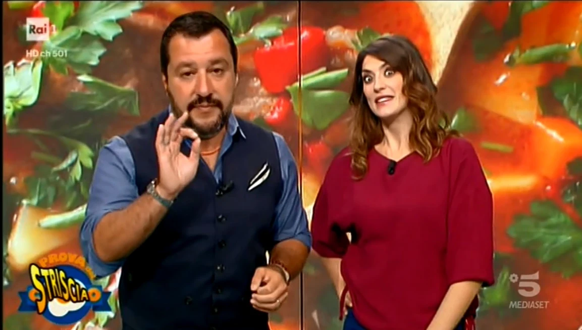 Striscia la Notizia, il servizio ferocissimo sulla rottura tra Salvini-Isoardi: "Castrazione chimica, e..."