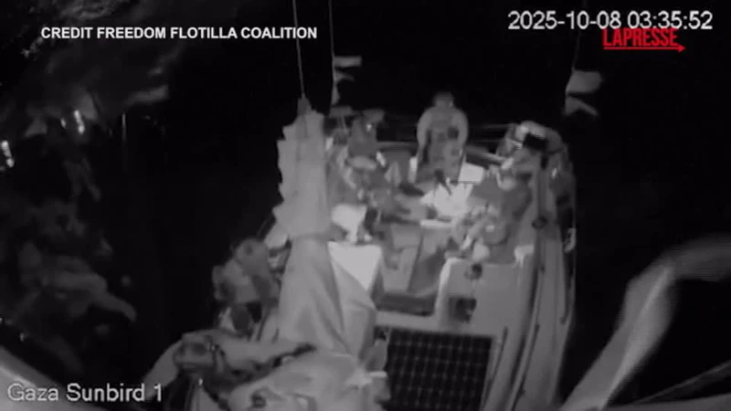 Flotilla, intercettate dall'esercito israeliano le barche della nuova spedizione