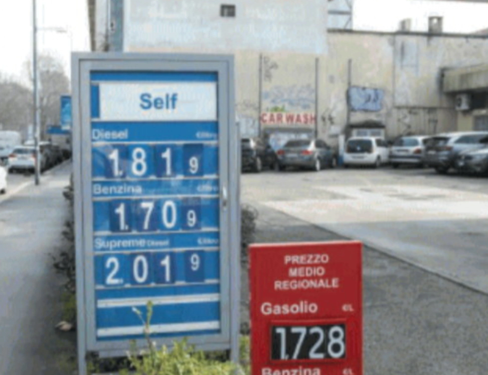 Carburante è la parola della settimana