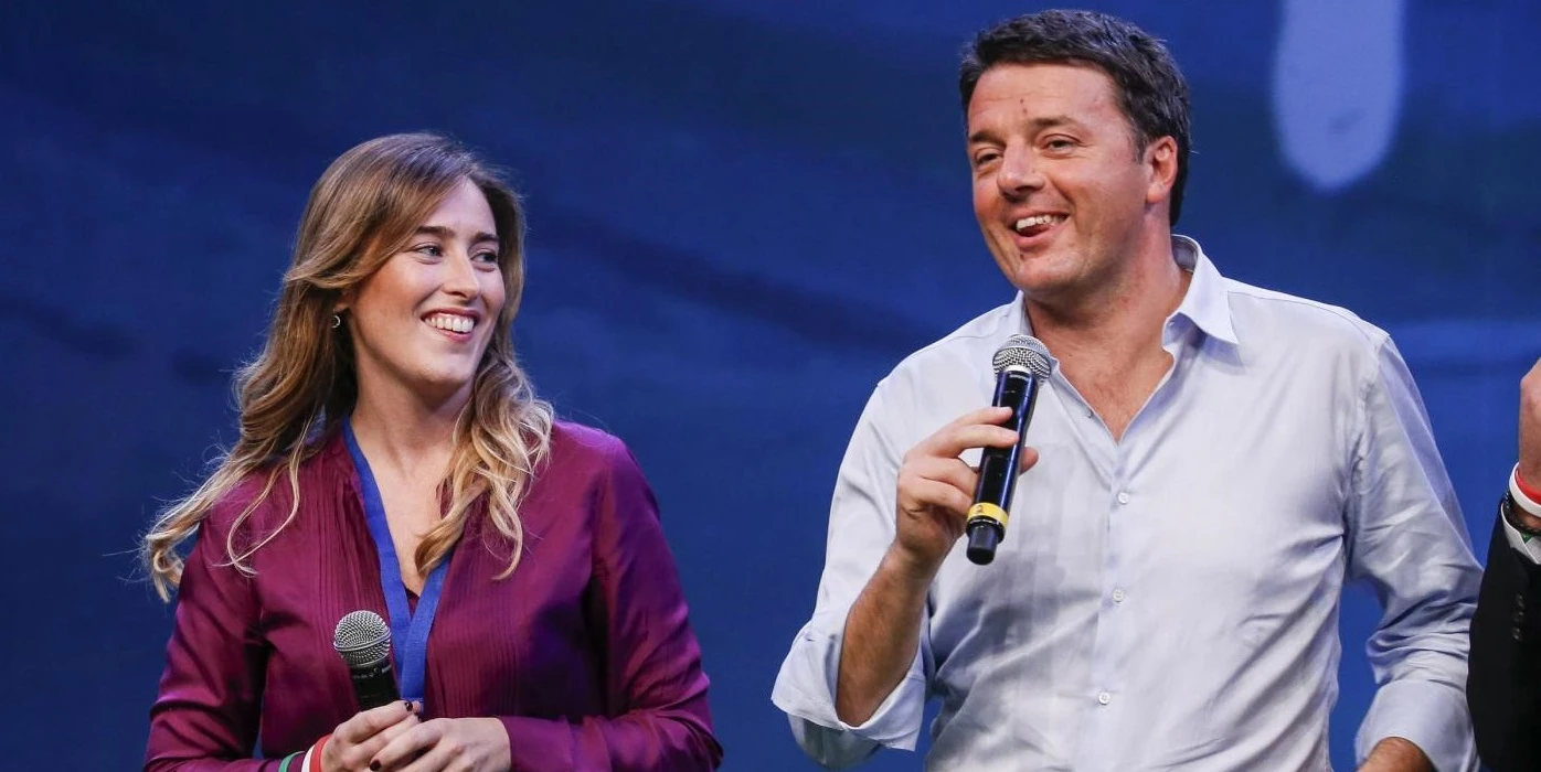 Matteo Renzi difende Maria Elena Boschi candidata a Bolzano paragonandola a Sergio Mattarella
