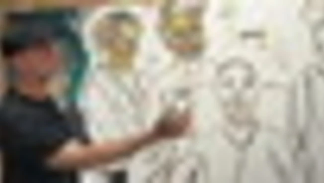 Venezia, la pittura dal vivo di Angelo Pregoni racconta la cura