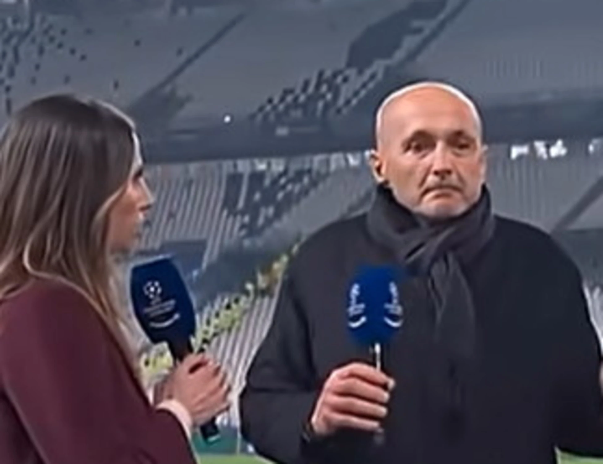 Luciano Spalletti, "lei è serena?": gela la giornalista e poi sbotta