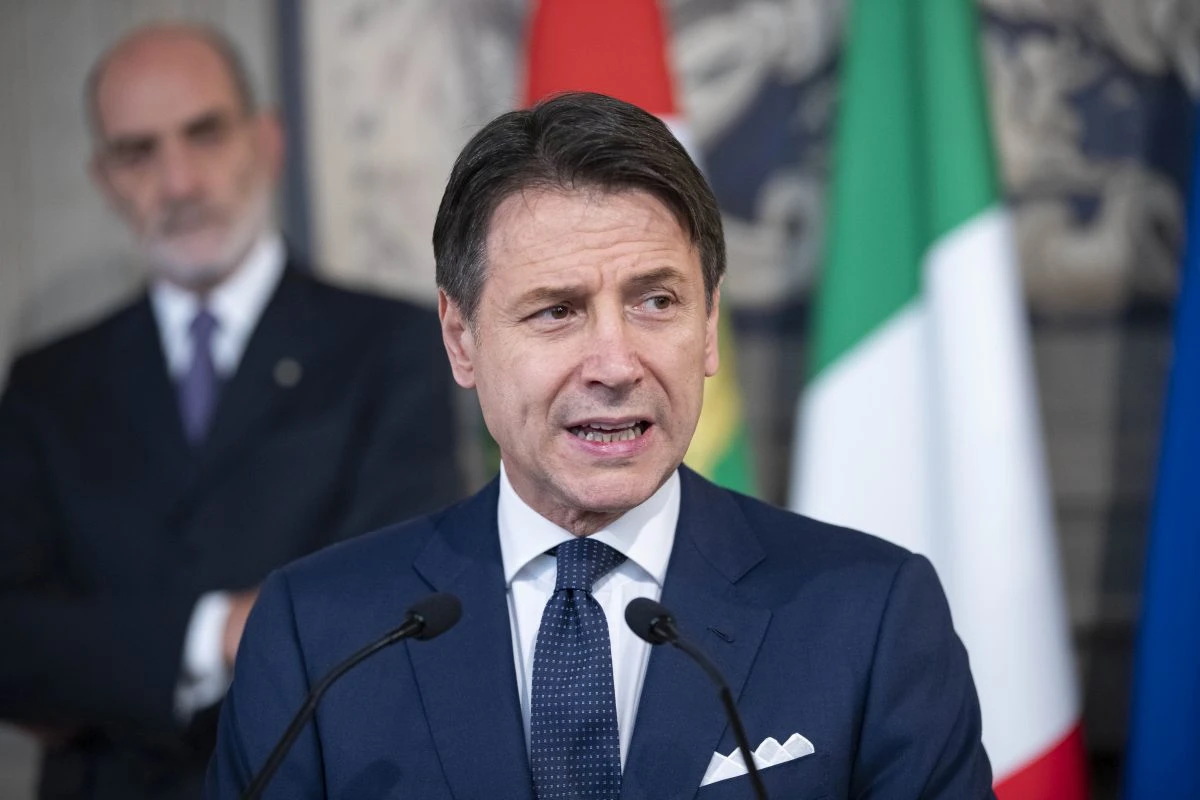 CONTE "LE NOSTRE MIGLIORI ENERGIE PER RENDERE L'ITALIA MIGLIORE"