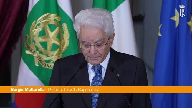 Mattarella "La situazione a Gaza è sempre più grave e intollerabile"