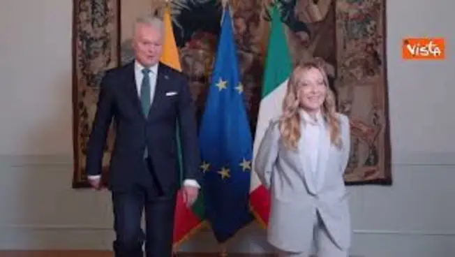 Leggi l'articolo: Meloni scherza con Presidente lituano Nauseda: Sembri ancora più alto dell'ultima volta
