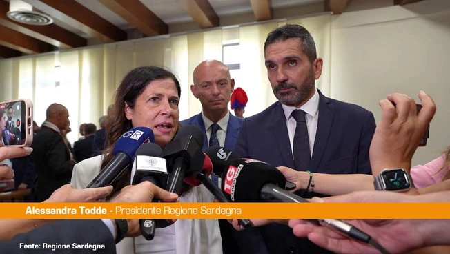 Sardegna, Todde "Impegno sulla sanità ancora più forte"