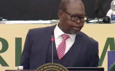 Sudafrica, patta dei pantaloni aperta ed escono i "gioielli": disastro del ministro, il video