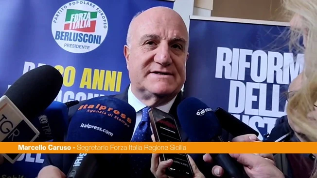 Sicilia, Forza Italia. Caruso "Sarà congresso a scegliere classe dirigente"