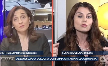 4di Sera, Ceccardi demolisce il Pd: "Persone come la Albanese"