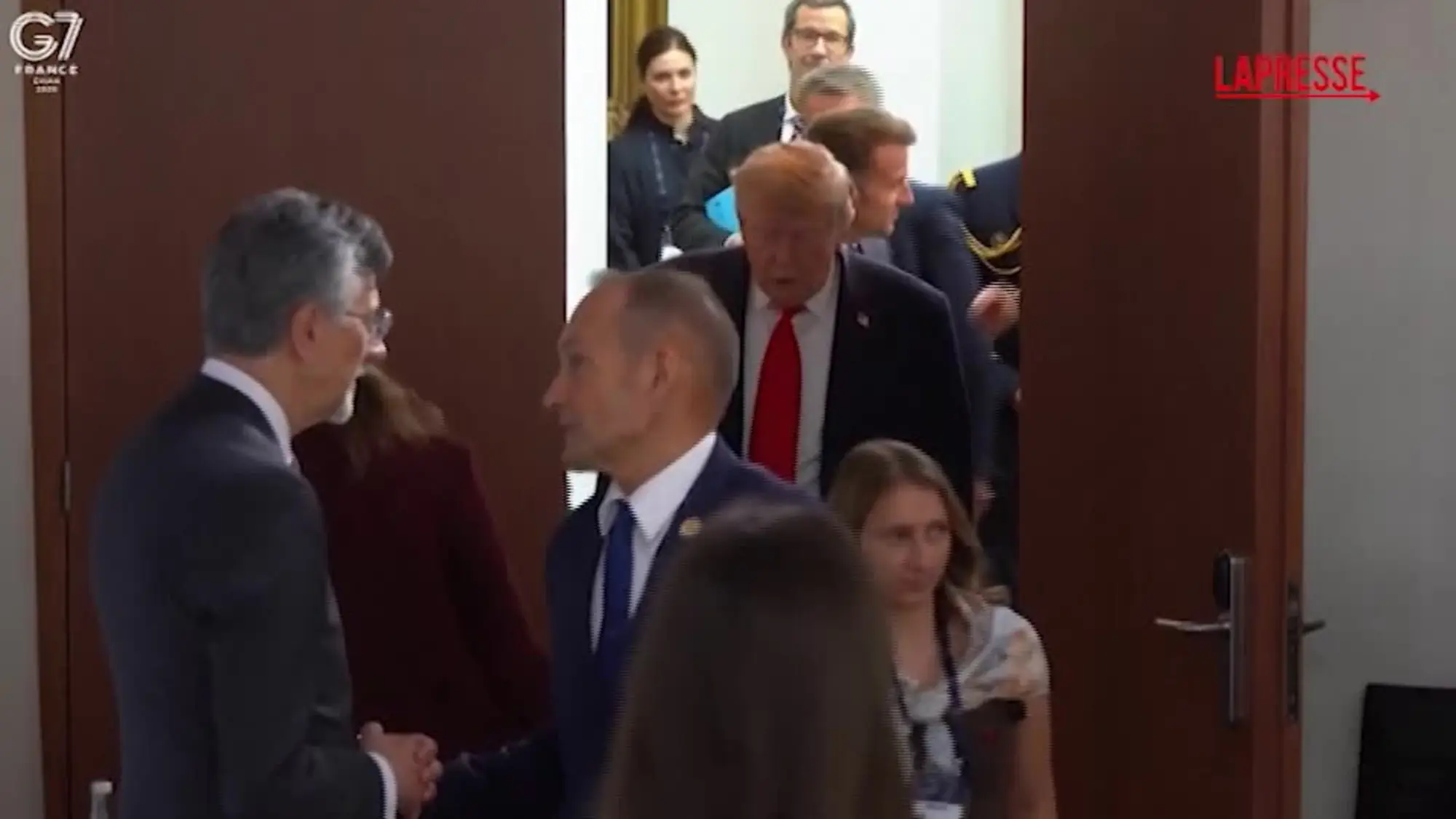 G7, tutti i leader riuniti a Evian