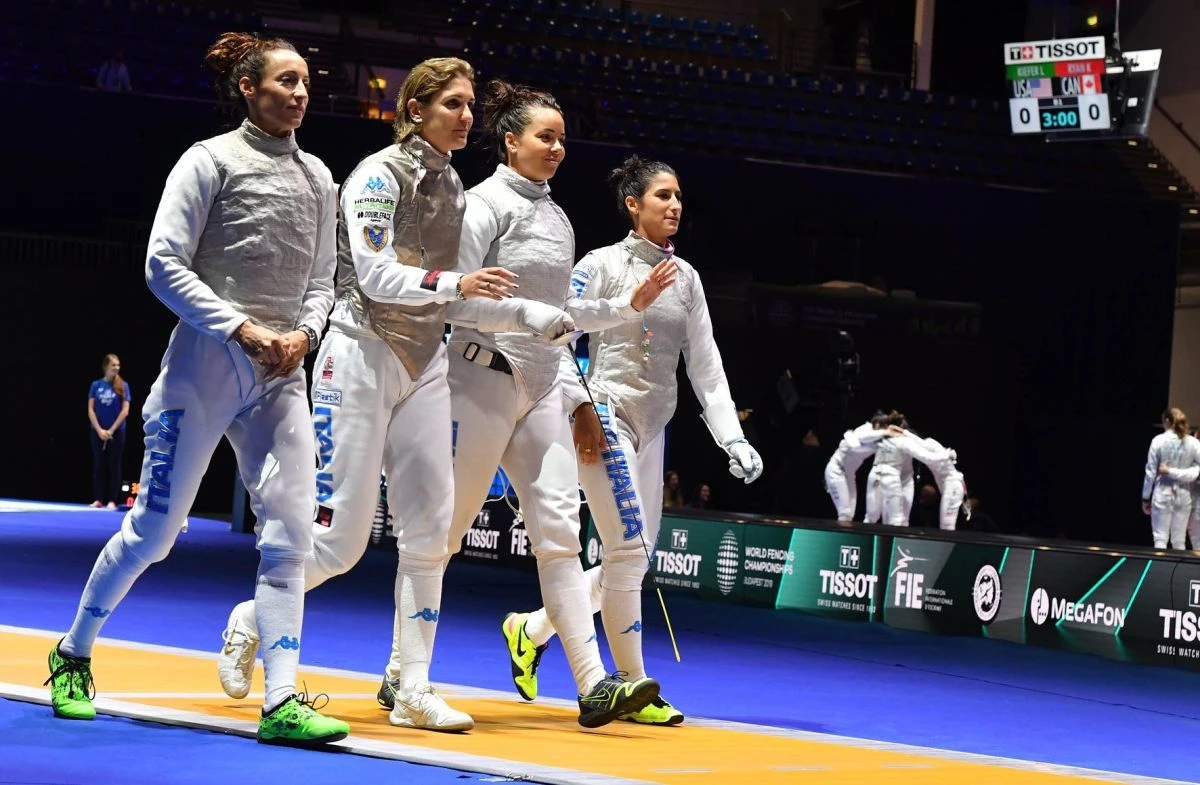FIORETTO DONNE VINCE L'ARGENTO AI MONDIALI, ITALIA A SETTE MEDAGLIE
