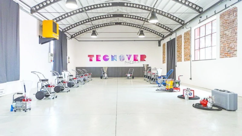 Verniciatura professionale, Tecnover rilancia sull'Airless: tecnologia, accessori e know-how per affrontare le nuove sfide del cantiere