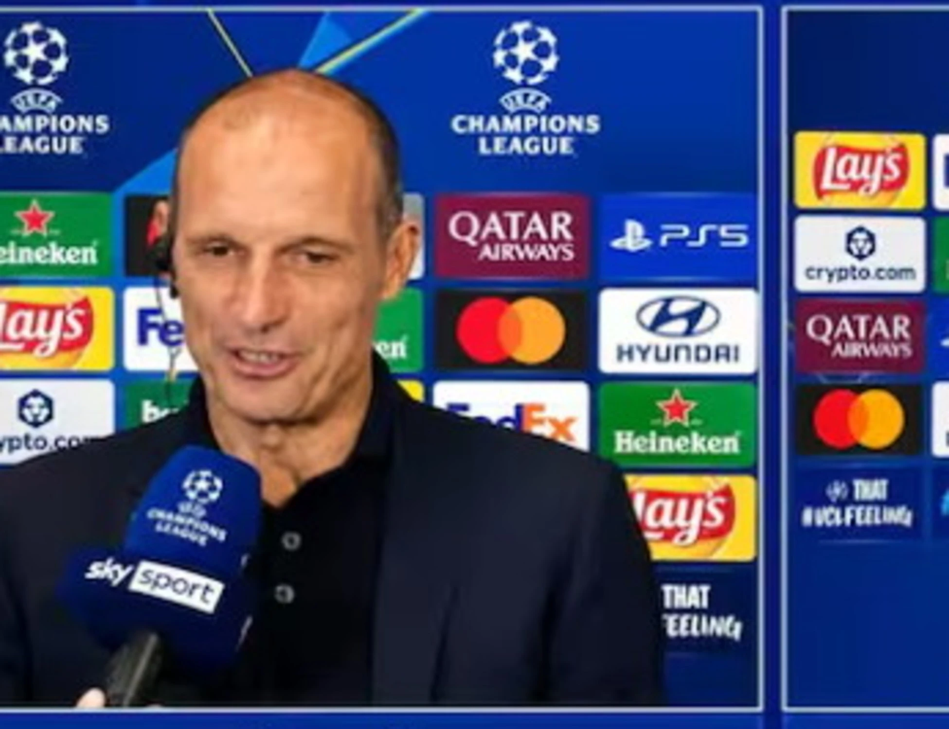 Gasperini-Allegri, il faccia a faccia prima della partita