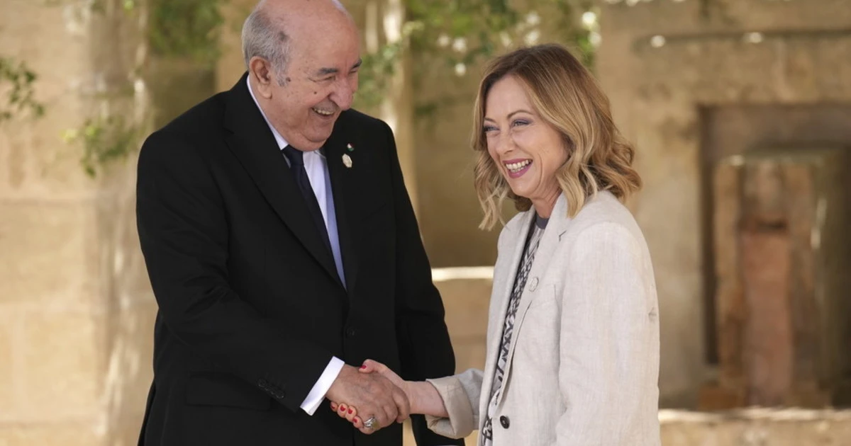 G7, Meloni vede Tebboune: Italia-Algeria, il più grande progetto agricolo nel Mediterraneo