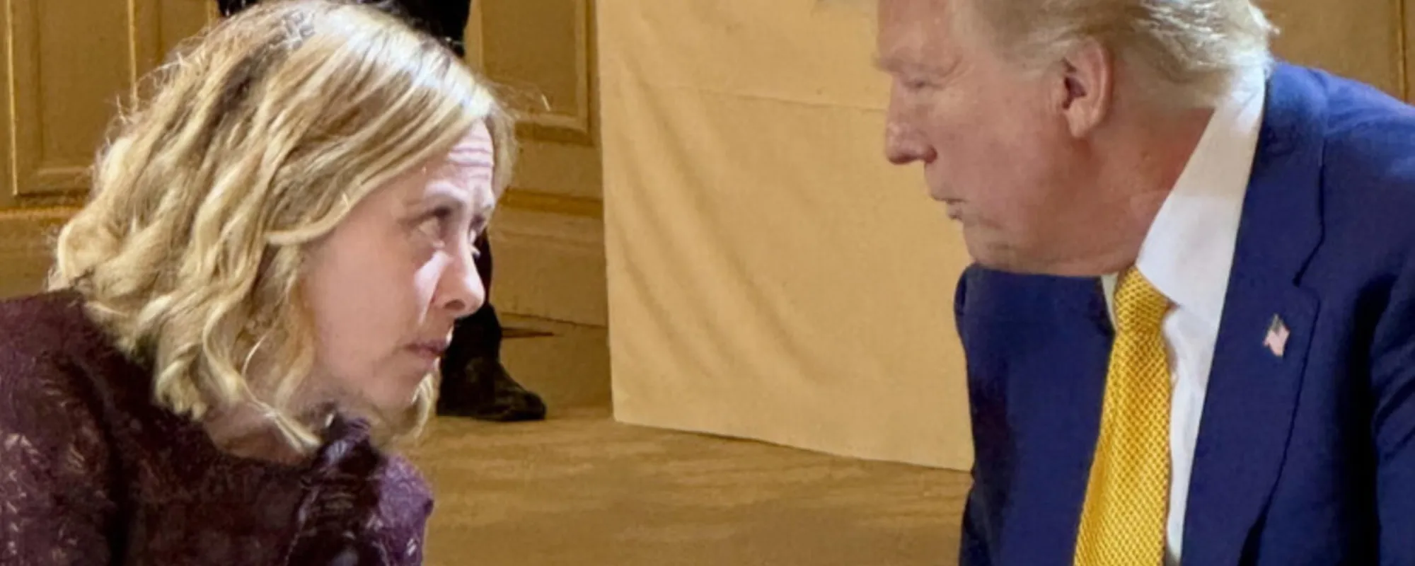 Le parole clamorose di Trump su Giorgia Meloni