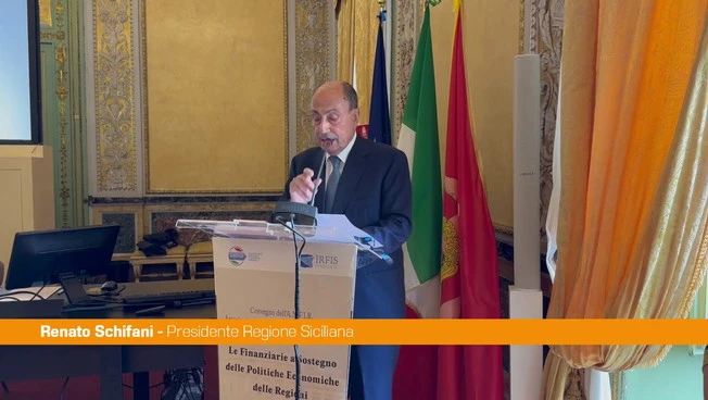 Schifani "L'economia siciliana è in crescita, il Pil in aumento"