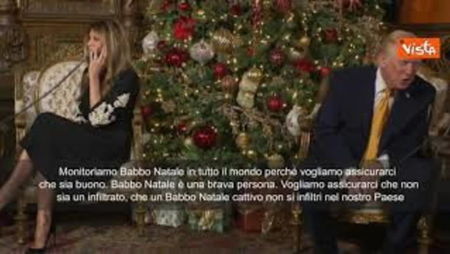 Trump al telefono con un bimbo: Tracciamo Babbo Natale per assicurarci che non sia infiltrato