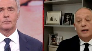 Non è l'Arena, scontro sulle mascherine tra Massimo Giletti e Peter Gomez: "State calmi, voglio spiegazioni"