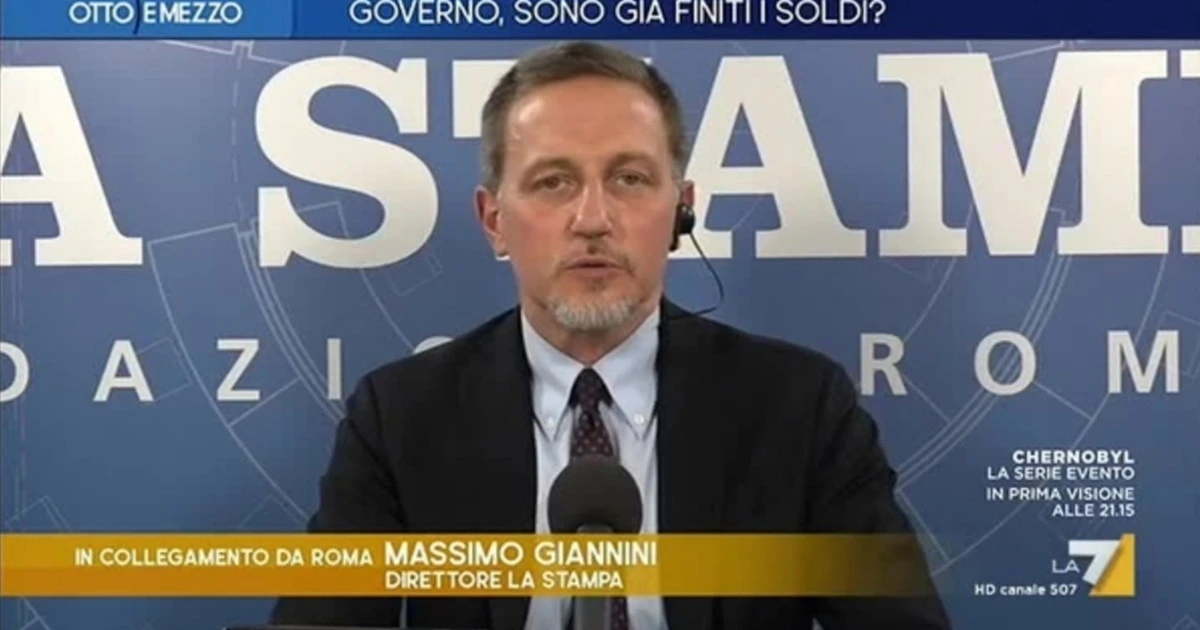 Otto e Mezzo, Massimo Giannini contro Giuseppe Conte: "Ma quale Aldo Moro del terzo millennio?"