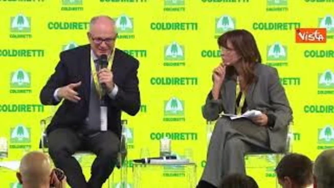 Gualtieri a Forum Coldiretti: Via i cibi ultraprocessati dalle mense di Roma