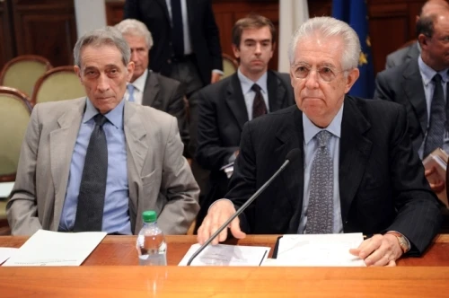 Enrico Bondi e Mario Monti