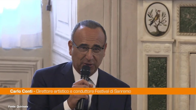 Sanremo, Conti "Le Olimpiadi della canzone italiana, quest'anno tanta varietà"