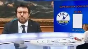 Matteo Salvini a L'aria che tira: "I sondaggi mi preoccupano? Lega primo partito, ad averne di difficoltà così"
