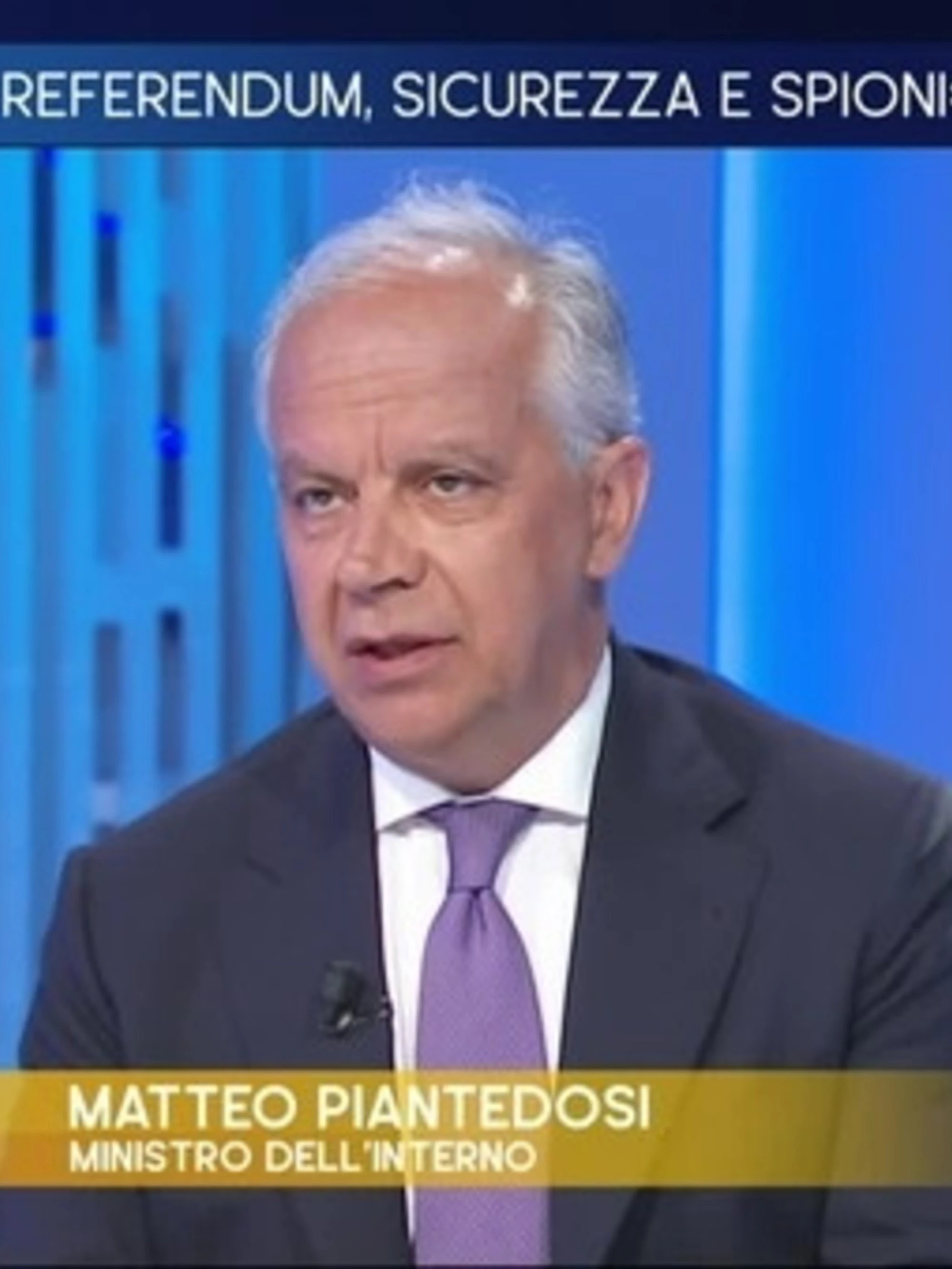 Otto e Mezzo, Piantedosi stronca le toghe rosse: "Centri in Albania? Palla in tribuna"