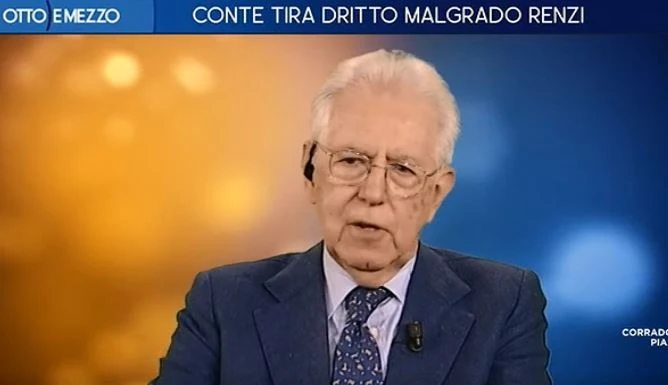Mario Monti a Otto e mezzo contro Matteo Salvini: "Non avrà successo come crede. Conte? Crisi non imminente"