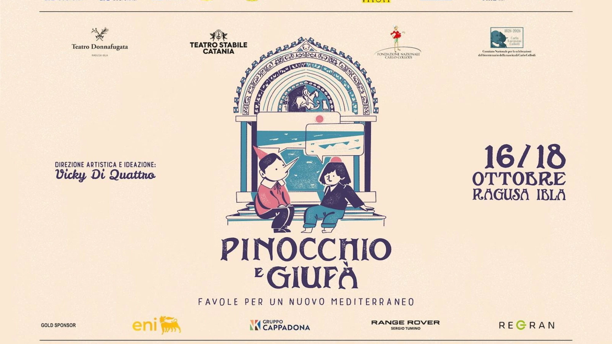 Con Pinocchio e Giufà, favole per un Nuovo Mediterraneo: a Ragusa Ibla il grande progetto speciale del Ministero della Cultura 
