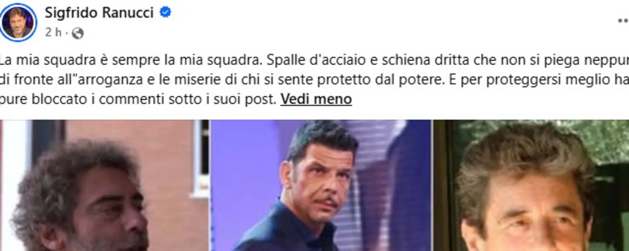 "La mia squadra", Ranucci senza vergogna: difende gli inviati dopo gli insulti a Sottile