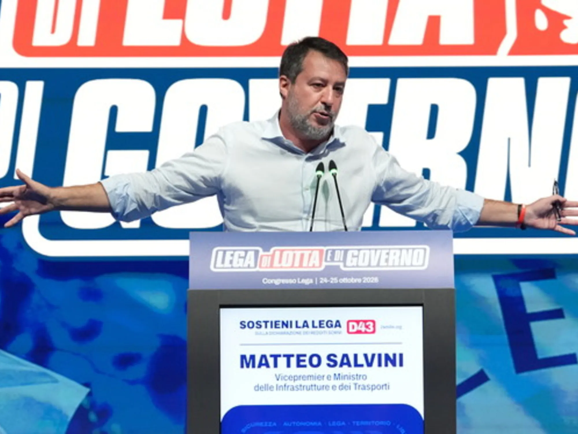 Leggi l'articolo: Salvini confermato segretario: bordate a giornalisti, Schlein, Fornero e Vannacci