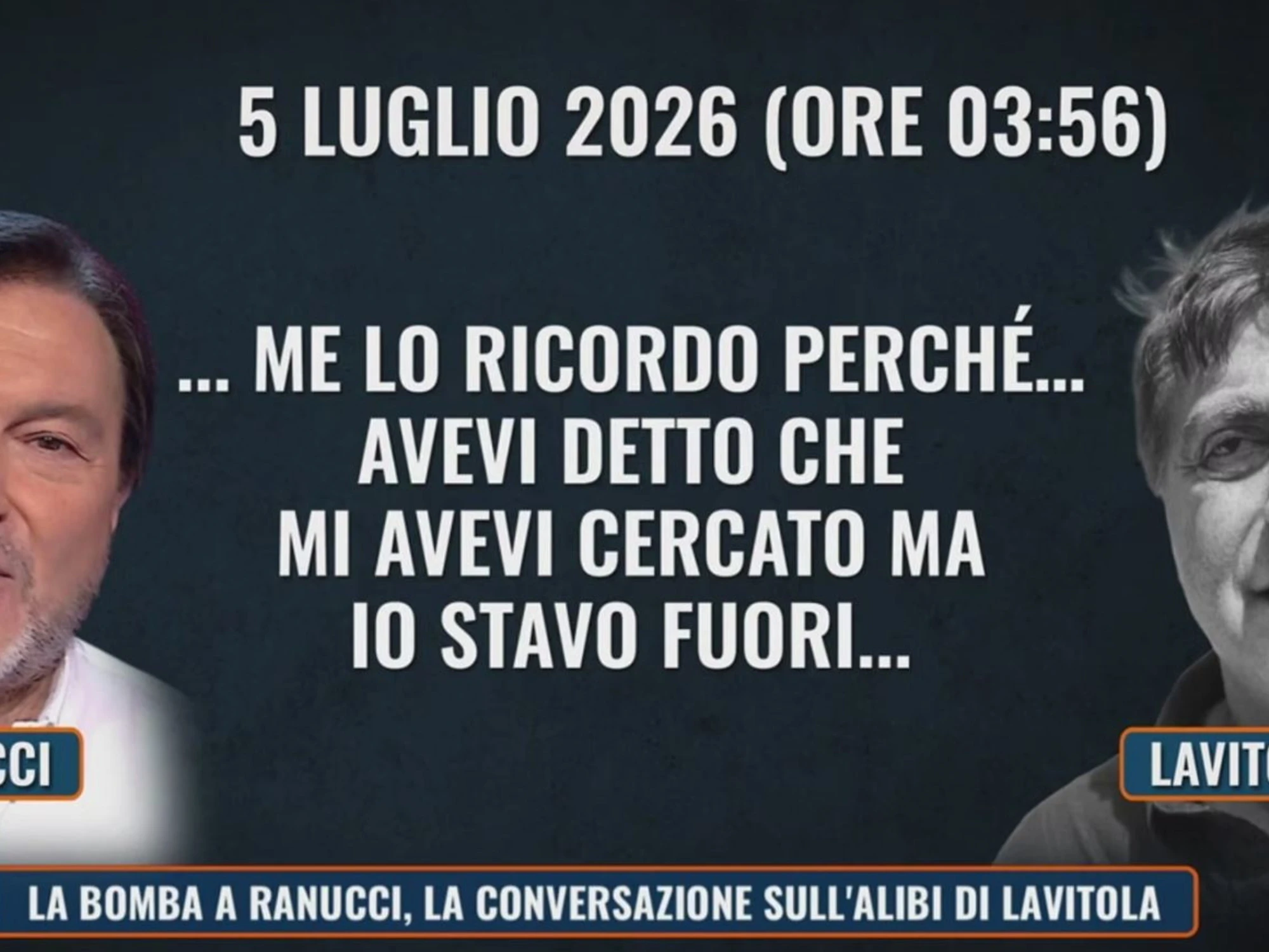 Ranucci, la telefonata con Lavitola: "Se tu esci dalla Pontina e vai..."