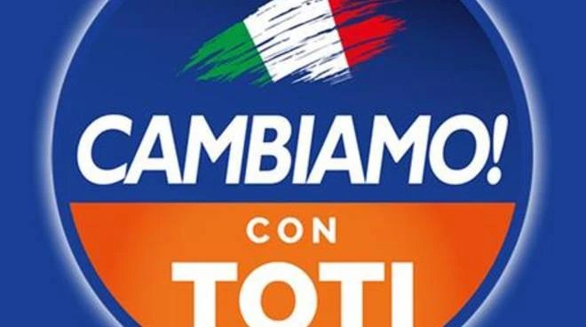 Giovanni Toti presenta il suo partito: sfida aperta a Silvio Berlusconi. Ecco il simbolo