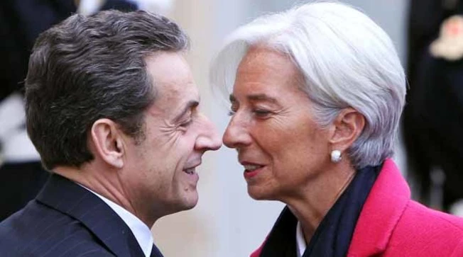Nicolas Sakrozy e Christine Lagarde