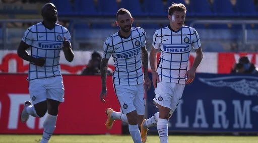 Inter, terrore e rimonta. Ci pensano Barella, D'Ambrosio e Lukaku: rimonta e Cagliari ko