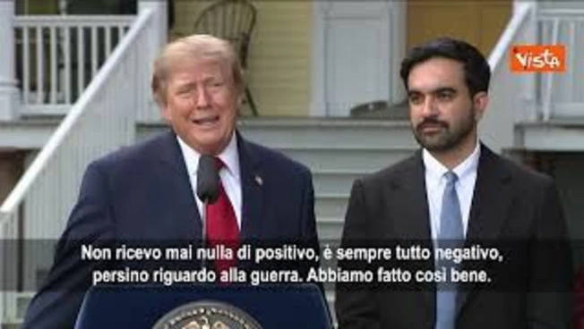 Trump: Stampa fake mi aveva detto che mi avrebbe boicottato, ma sono tutti qui